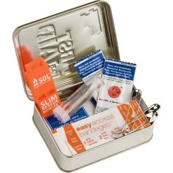 Adventure Medical Kits Adventure First Aid 0.5 Oz Tin -Peak Camping 0120 0203 adventure first aid 0.5 tin open rsz 36991.1626822380