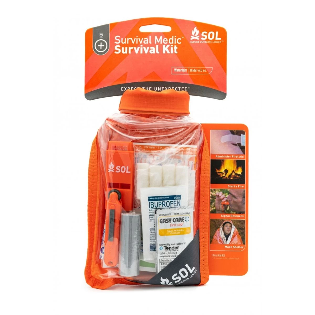 Adventure Medical Kits SOL Survival Medic In Dry Bag 4 Adventure Medical Kits SOL Survival Medic In Dry Bag - Image 2