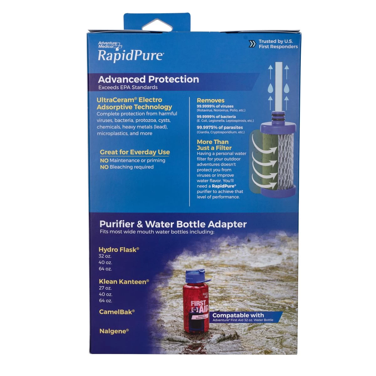 Adventure Medical Kits RapidPure Universal Purifier Bottle Adapter (Spring 2022) 7 Adventure Medical Kits RapidPure Universal Purifier Bottle Adapter (Spring 2022) - Image 5