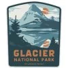 Glacier National Park Sticker -Peak Camping 1079241 94341.1626822452