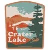 Crater Lake Sticker -Peak Camping 1400106 11540.1626822253