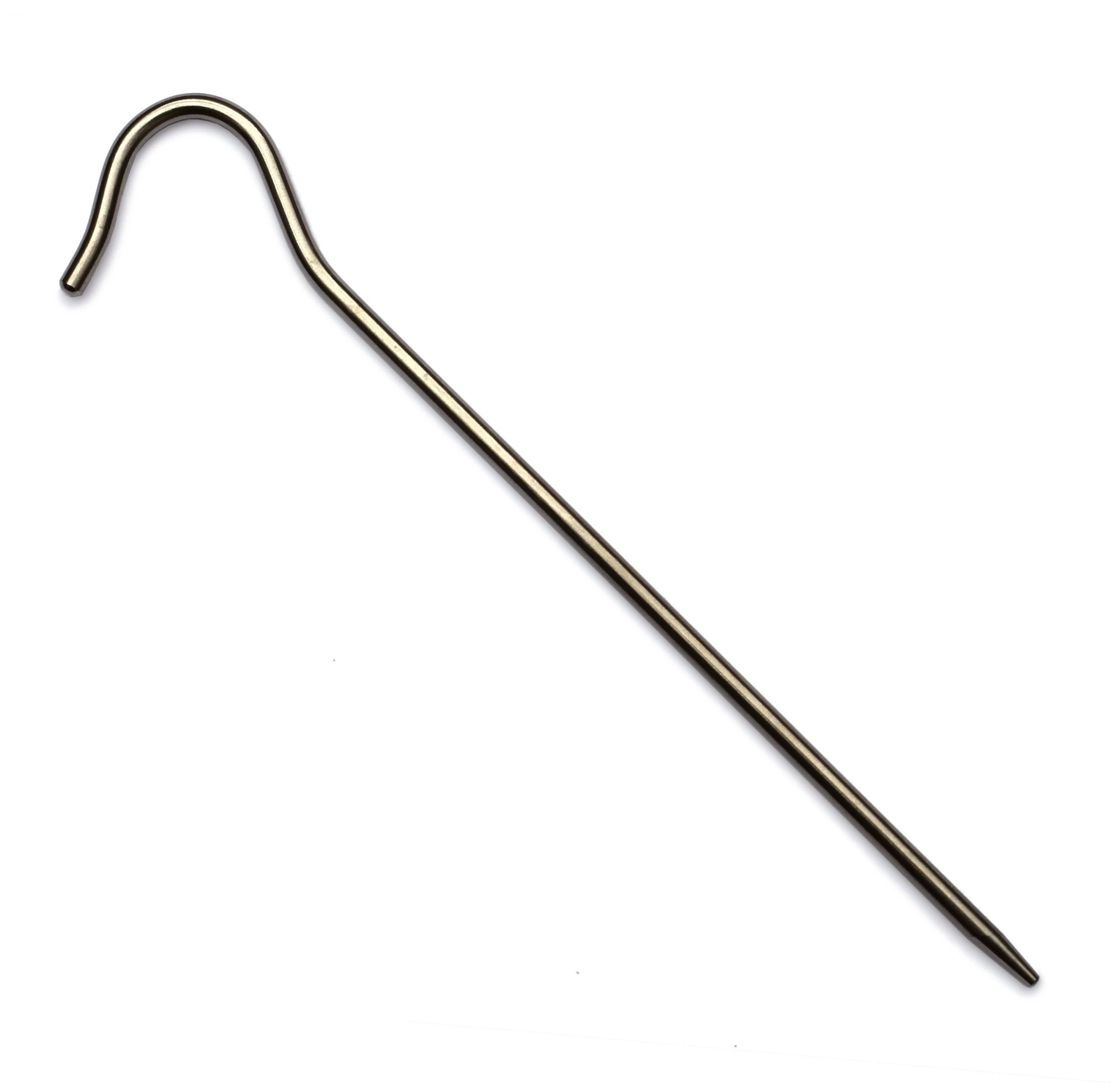 Titanium Shepherd's Hook Stake - 6 Pack 3 Titanium Shepherd's Hook Stake - 6 Pack