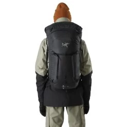 Arc'teryx Rush SK 42 Backpack -Peak Camping 27453 rush sk 42 backpack u black back view f21 rsz 29621.1655316788