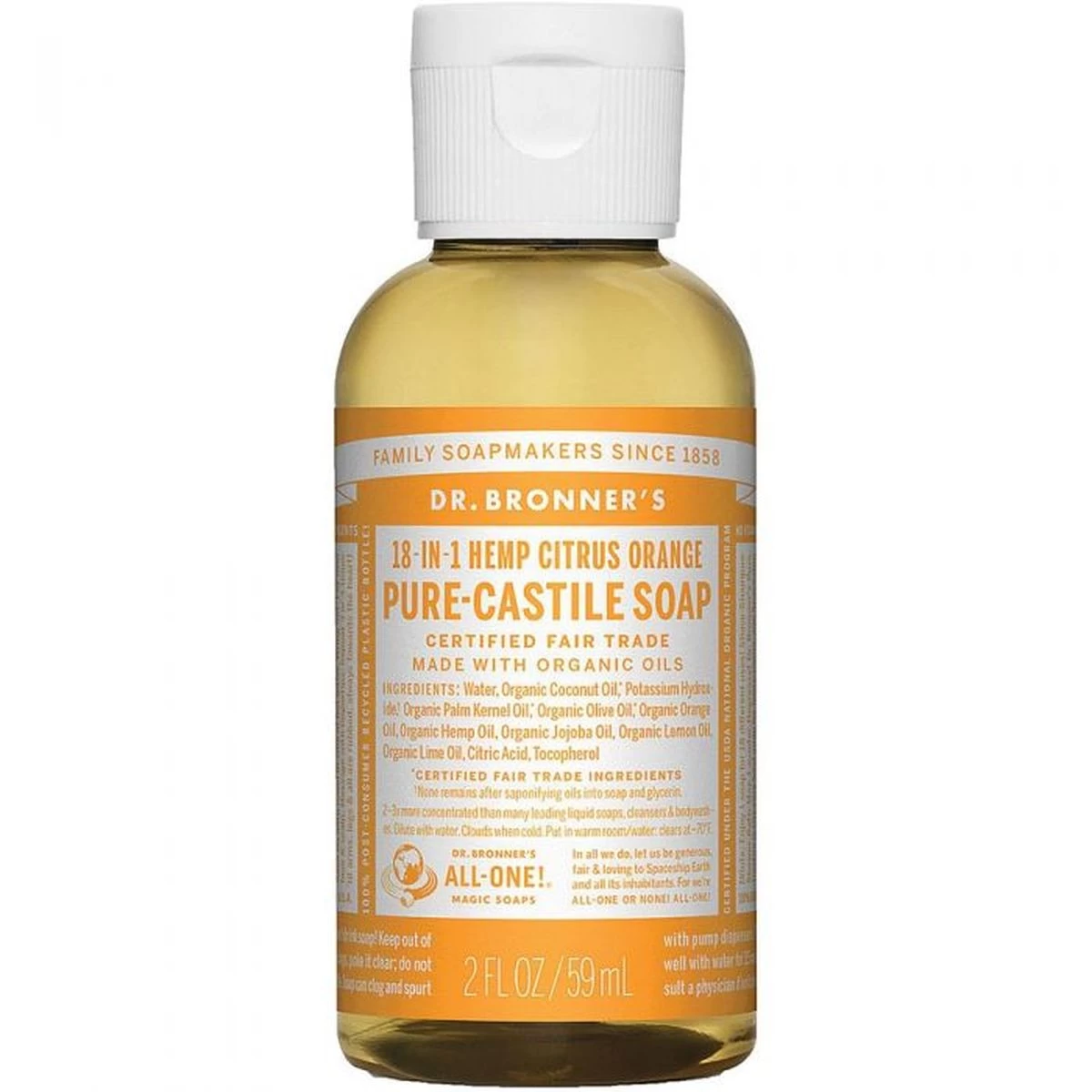Dr. Bronner's Soap - Citrus 3 Dr. Bronner's Soap - Citrus