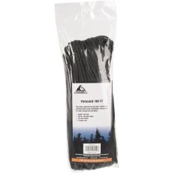 Paracord - 100 Ft. -Peak Camping 447437black100 rsz 83086.1653503771