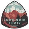 John Muir Trail Sticker -Peak Camping 966323 42485.1626822251