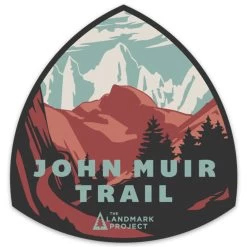 John Muir Trail Sticker