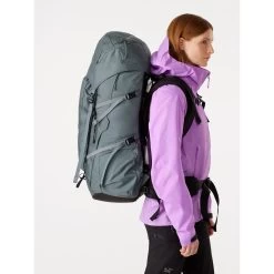 Arc'teryx Bora 60 - Women's -Peak Camping Bora 60 Backpack Dark Immersion Women s Side View Right rsz 61970.1648074494