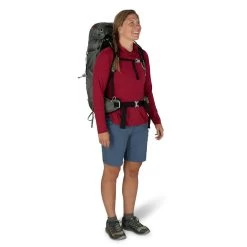 Osprey Eja 58 - Women's -Peak Camping Eja 58L S22 OnBody1 CloudGrey rsz 01052.1650483549