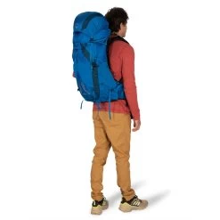 Osprey Exos 38 - Men's -Peak Camping Exos 38L S22 OnBody2 BlueRibbon rsz 92422.1675907331