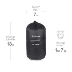 Helinox Cot Warmer - Cot One -Peak Camping HelinoxCarouselAssetsFleeceCotWarmerBlackIron02 1640209869030 800x rsz 83059.1674680056