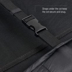 Helinox Reversible Insulated Dog Cot Cover - Large (Fall 2022) -Peak Camping HelinoxCarouselAssetsInsulatedDogCotCoverLBackIronBlock091 1640210300768 800x rsz 20333.1646682631