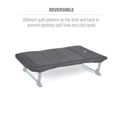 Helinox Reversible Insulated Dog Cot Cover - Medium (Fall 2022) -Peak Camping HelinoxCarouselAssetsInsulatedDogCotCoverMBackIronBlock05 1640210242982 800x rsz 73174.1646682270