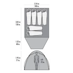 MSR Habiscape 6 -Peak Camping MSR Habiscape6 Floorplan rsz 68416.1676502297