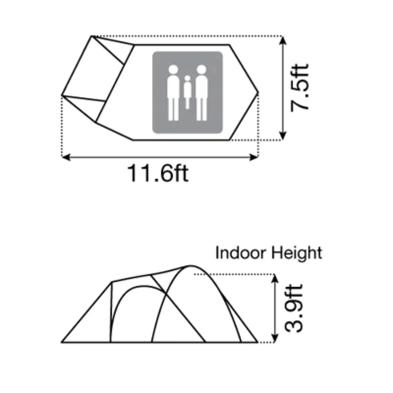 Snow Peak Amenity Dome S - 2P 4 Snow Peak Amenity Dome S - 2P - Image 2