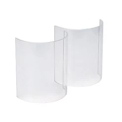 Snow Peak Replacement Globe Clear L (2 Pcs)