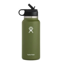 Hydro Flask 32 Oz. Wide Mouth W/ Straw Lid (Fall 2022) 19 Hydro Flask 32 Oz. Wide Mouth W/ Straw Lid (Fall 2022) -Peak Camping hydro flask 32 oz wide mouth straw lid olive 63065.1673472958