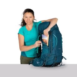 Osprey Kyte 46 - Women's (Fall 2022) -Peak Camping kyte46 s19 detail sidezippocket 87640.1653432209