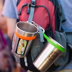 Klean Kanteen Pint Ring 4-Pack -Peak Camping pintring backpack lifestyle 81971.1626822564
