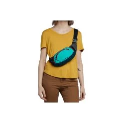 Ruffwear Home Trail Hip Pack (Fall 2022) -Peak Camping print 3591 home trail hip pack aurora teal worn shoulder rsz 17902.1676576097