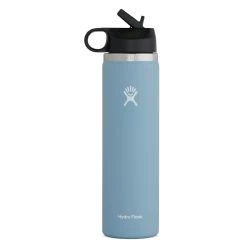 Hydro Flask 24 Oz Wide Mouth W/ Straw Lid (Fall 2022) -Peak Camping w24bsw rain 1 03791.1648858502